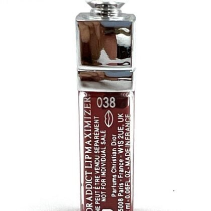 New! Dior Addict Lip Maximizer Plumper ~ 038 Rose Nude ~ 2ml / 0.06 oz Mini Size