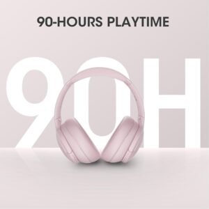 DOQAUS Wireless Bluetooth over-ear technology.
