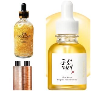 A range of popular Korean skin care and beauty products, which focus on moisturizing, freshness, and anti-wrinkle(4*1)